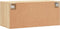 vidaXL - Wandkast - 80x36,5x35 - cm - bewerkt - hout - sonoma - eikenkleurig