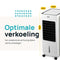 MOA Luchtkoeler - Aircooler - Inclusief Afstandsbediening - Koeler - AC128WBR -