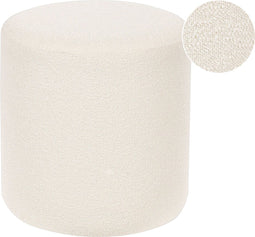 MOAB - Poef - Wit - Bouclé