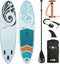 MOAI 10'6 - Opblaasbaar allround SUP board - Compleet - Inclusief tas, peddel, pomp