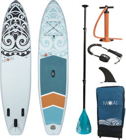 MOAI 11' - Opblaasbare supboard - 15PSI - Allround - Beginners - Suppen - lengte 355cm - compleet pakket