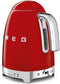 Smeg KLF04RDEU - Waterkoker - 7 temperatuurinstellingen - Rood