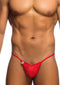 MOB EROTICWEAR - RED LACE THONG L/XL