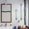 Mobeli Mobiele wandbeugel Chroom Look - 350 mm