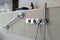 Mobeli Mobiele wandbeugel Chroom Look - 350 mm
