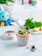Mobi - Snack Cup with Handle Petal