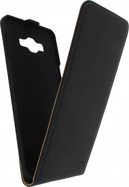 Mobi Ultra Slim Flip Case Galaxy A7 Bk
