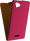 Mobi Ultra Slim Flip case Xperia L pink