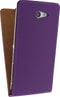 Mobi Ultra Slim Flip case Xperia M2 Pu