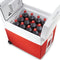 Mobicool Coca-Cola style MT48W Thermo-elektrische koelbox - 48L - 12/230v - rood/wit