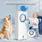 Mobiele Airconditioner Verdampingskoelers 80W Draagbare Blaiseloze luchtkoeler, elektrische ventilatorbevochtiger met afstandsbediening & LCD Display, 3 Modi Airconditioner voor binnenhuis Office Dorm