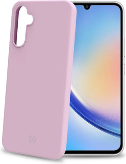 Mobile cover Celly Samsung Galaxy A34 5G Black Pink