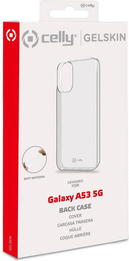 Mobile cover Celly Samsung Galaxy A53 Transparent
