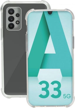 Mobile cover Mobilis Black Transparent Samsung Galaxy A33 5G