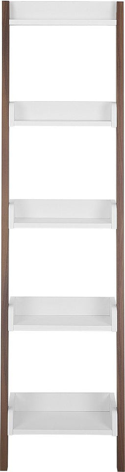 MOBILE DUO - Boekenkast - Donkerbruin/ Wit - MDF