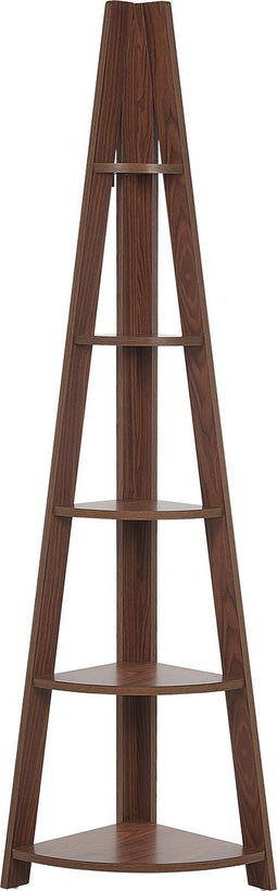 MOBILE SOLO - Boekenkast - Donkere houtkleur - MDF