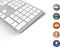 Mobility Lab Design Touch USB Mac - AZERTY indeling
