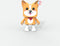 Mobility on Board Dancing Animal Corgi