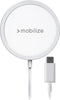 Mobilize 15W Magnetische Draadloze Geschikt voor magnetische ring Oplader Wit
