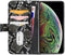 Mobilize 2 in 1 Wallet Zipper Case Hoesje Black Snake iPhone XS Max