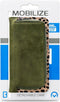 Mobilize 2 in 1 Wallet Zipper Case Hoesje Olive Leopard iPhone 11 Pro Max