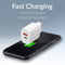 Mobilize 25W Power Delivery / PPS Charge USB-A en USB-C Adapter Wit