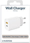 Mobilize 25W Power Delivery / PPS Charge USB-A en USB-C Adapter Wit