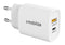 Mobilize 25W Power Delivery / PPS Charge USB-A en USB-C Adapter Wit