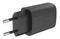 Mobilize 25W Power Delivery / PPS Oplader - USB-A en USB-C Adapter - Zwart - Snellader voor Smartphone en Tablet - Compact en Efficiënt