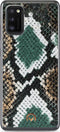 Mobilize 2in1 Gelly Velvet Clutch for Samsung Galaxy A41 Green Snake