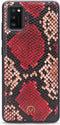 Mobilize 2in1 Gelly Velvet Clutch for Samsung Galaxy A41 Red Snake