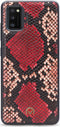 Mobilize 2in1 Gelly Velvet Clutch for Samsung Galaxy A41 Red Snake