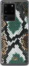 Mobilize 2in1 Gelly Velvet Clutch for Samsung Galaxy S20 Ultra/S20 Ultra 5G Green Snake