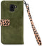Mobilize 2in1 Gelly Wallet Zipper Case Samsung Galaxy J6 2018 Olive/Leopard