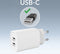 Mobilize 45W Power Delivery / PPS Charge Duo Poorts USB-C Adapter - Geschikt voor Snel Opladen - Wit