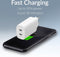 Mobilize 45W Power Delivery / PPS Charge Duo Poorts USB-C Adapter - Geschikt voor Snel Opladen - Wit