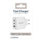 Mobilize 65W Power Delivery / PPS USB-C en USB-A GaN Adapter Wit