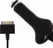 Mobilize Autolader Apple 30-pin 1 Meter 2.1A - Zwart