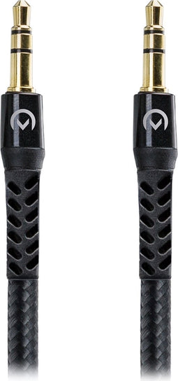 Mobilize AUX 3.5mm naar AUX 3.5mm Kabel 1.5 Meter - Zwart