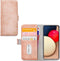 Mobilize Bookcase hoesje geschikt voor Samsung Galaxy A02s - Effen Roze - Kunstleer