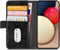 Mobilize Bookcase hoesje geschikt voor Samsung Galaxy A02s - Effen Zwart - Kunstleer