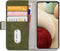 Mobilize Bookcase hoesje geschikt voor Samsung Galaxy A12 - Effen Groen - Kunstleer