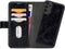 Mobilize Bookcase hoesje geschikt voor Samsung Galaxy A13 4G - Effen Zwart - Kunstleer - 2-in-1 Magnetisch Uitneembaar Design