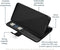 Mobilize Bookcase hoesje geschikt voor Samsung Galaxy A15 - Effen Zwart - Leer