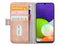 Mobilize Bookcase hoesje geschikt voor Samsung Galaxy A22 4G - Effen Roze - Kunstleer