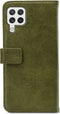 Mobilize Bookcase hoesje geschikt voor Samsung Galaxy A22 4G - Effen Groen - Kunstleer