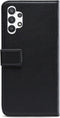 Mobilize Bookcase hoesje geschikt voor Samsung Galaxy A32 4G - Effen Zwart - Kunstleer