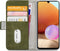 Mobilize Bookcase hoesje geschikt voor Samsung Galaxy A32 4G - Effen Groen - Kunstleer