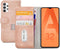Mobilize Bookcase hoesje geschikt voor Samsung Galaxy A32 5G - Effen Roze - Kunstleer