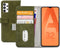 Mobilize Bookcase hoesje geschikt voor Samsung Galaxy A32 5G - Effen Groen - Kunstleer